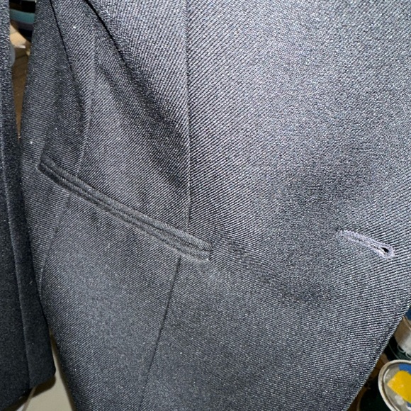 Vintage Personal Petites 1 Button Blazer - Size 6 - Picture 4 of 12